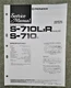 **ORIGINAL** Pioneer S-710L,R/S710 Speaker System Service Manual