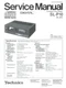 High-res scans of the very rare service manual for Technics SL-P10 CD player 