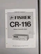 Fisher Cr-116 Stereo Cassette Deck Service Manual D-5912