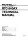 Service manual for Rotel RTC-940 AX