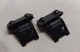 2x hinges hinges hood cover nos new - fisher mt-650 mt 650