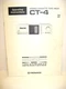 Vintage Pioneer Operating Instructions for CT-4 Cassette Tape Deck