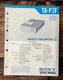 Sony TA-P7F Amplifier  Service Manual *Original*