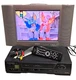 MITSUBISHI VIDEO CASSETTE RECORDER MODEL. HS-U530 w/t REMOTE & RCA CABLE