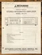 Mitsubishi DA-U75 Amplifier  Service Manual *Original*