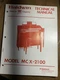 Baldwin Organ MCX-2100 Keyboard Service Repair Shop Technical Manual