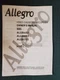 Allegro Video Cassette Recorder VHS Owner's Manual for ALGB402 ALGB401 ALGB201