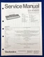 Original Technics PCM Keyboard Service Manual / SX-KN600