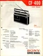 VINTAGE SONY SERVICE MANUAL FM/ AM CASSETTE- CORDER CF-400
