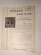 Orig. Western Electric 1126A Program Level Governing Amplifier Limiter Brochure