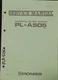 PIONEER PL-A505 PV Turntable Service Manual Original ART-015 HSQ