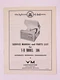 Vintage Original OEM Voice of Music VOM VM306 Service Repair Manual Phonograph