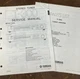 Yamaha T-300 Tuner  Service Manual and Parts List *Original*