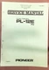 Pioneer PL-12E Turntable / Record Player  Service Manual *Original*