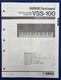 Original Yamaha PortaSound VSS-100 Voice Sampler Keyboard Service Manual