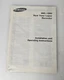 Samsung SSC-1280 Time Lapse Recorder MANUAL ONLY 