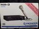 Pioneer MA-3 Karaoke Mixer With Digital Echo Effects Processor **New! **Open Box