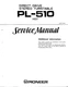 Service manual for Pioneer PL-510