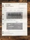 Kenwood X-722 Cassette  Service Manual *Original*