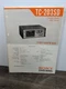 Sony TC-203SD Stereo Cassette Deck Service Manual Original Paperwork Vintage 