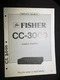Fisher CC-3000 Service Manual Control Amplifier Original