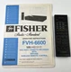 Fisher FVH-6600 Service MANUAL With Working Remote Only - VHS Cassette Recorder