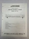 Vintage Mitsubishi Service Manual Model Number DA-F52