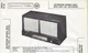 1958 SILVERTONE 8013 AM Tube TABLE RADIO Photofact SERVICE Repair MANUAL 8014-15