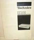 Vintage  Operating Instructions for TECHNICS SA-205 STEREO RECEIVER