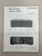 Kenwood KA-V7700 Original Service Manual Free Shipping