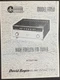 BOGEN FM50 Tuner Owners Service Manual Photocopy
