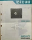 SONY BSR C-141R STEREO TURNTABLE SYSTEM ORIGINAL SERVICE REPAIR MANUAL