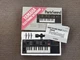 Vintage YAMAHA TYU-40 Keyboard + All 3 Music Cards + Original Box Tested
