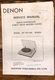 Denon DP-31F DP-32F Record Player / Turntable  Service Manual *Original*