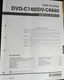 YAMAHA DVD-C666D DVD-C740 DVD Player Service Manual Original