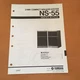 Yamaha NS-55 Speaker Service Manual - Factory Original - Rare!