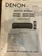 DENON DCM-420 DCM-320 Service Manual **ORIGINAL**