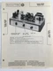 Vintage Photofact Folder 4pg. 1949 David Bogen amp. Model PX10. A38