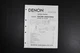 Denon DCM-360/260 Stereo CD Player Service Manual - Genuine Original