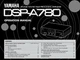 Operating Instructions For Yamaha DSP-A780