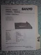 Sanyo tp-670 895 686a 690a service manual original repair book stereo turntable
