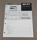 Nikko Cassette Deck MX-D7 Service Manual D-2698