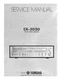 Service Manual Guide For Yamaha CR-3020