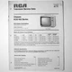RCA &reg; Chassis KCS168 Models AZ-112 AL-118F AL-124WK TV Service Manual &copy; 1968