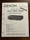 Denon Model PRA-1200 Stereo Preamplifier Preamp Service Manual Original Genuine