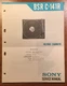 SONY BSR C-141R RECORD CHANGER ORIGINAL SERVICE MANUAL P230