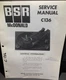 BSR C136 Turntable Service Manual Original