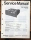 Technics SE-9600 Amplifier Service Manual *Original*