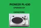 Turntable PIONEER PL-630 Repair KIT - all capacitors