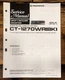 Pioneer CT-1270WR Cassette Service Manual *Original* #1